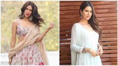 Sonam Bajwa Looks Scintillating In Floral Lehenga, See Here