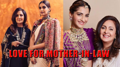 Sonam Kapoor With Mother-In-Law, Looks Lovely