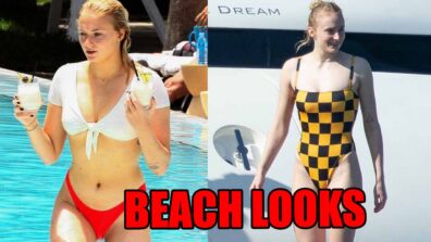 Don’t miss this stunning stuff: Sophie Turner in beach looks