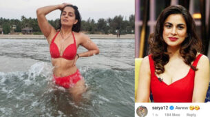 Spicy Hot: Kundali Bhagya Ruhi Chaturvedi wears red bikini, Shraddha Arya loves it