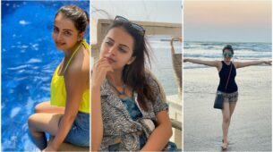 Stunning pool moments of Shrenu Parikh you shouldn’t miss