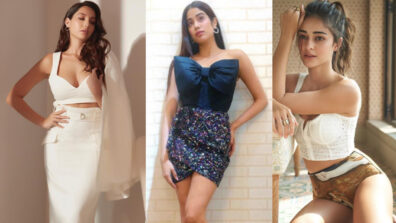 Style Queen: Nora Fatehi, Janhvi Kapoor, & Ananya Panday’s hottest candid moments to fall in love with