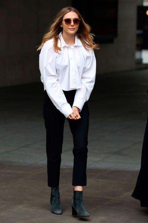 Style Your  Shirts With Amazing Bottoms, Cues From Elizabeth Olsen - 1