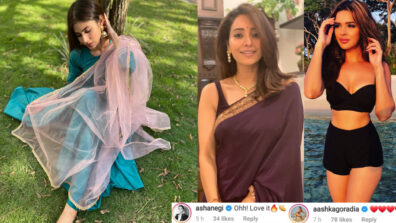 Sunkissed Beauty: Mouni Roy looks gorgeous in latest Indo-Western look, Asha Negi & Aashka Goradia are in love with her