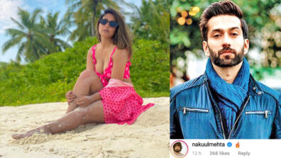 Sunkissed Diva: Hina Khan’s super-hot charming avatar is making Nakuul Mehta feel the heat