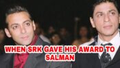 Super Rare Video: When Shah Rukh Khan Gave His Award To Salman Khan In Public
