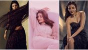 Super Stylish Looks Of Kajal Aggarwal In Black And Pink