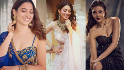 Swag Queen: Tamannaah Bhatia, Kajal Aggarwal & Hansika Motwani’s hottest experimental crop top fashion to learn