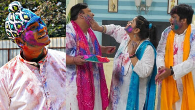 Taarak Masti: This is how Ambika Ranjankar & Samay Shah had fun on Holi
