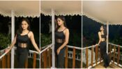 Taarak Mehta Ka Ooltah Chashmah fame Palak Sindhwani looks freaking hot in black fringes crop with black pants