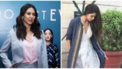 Sonam Bajwa Looks Classy In Oversized Grey Blazer With Oversized Denim, See Here