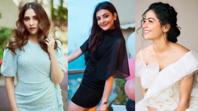 Tammanah Bhatia, Kajal Aggarwal, Rashmika Mandanna stunning moments in bodycon dresses