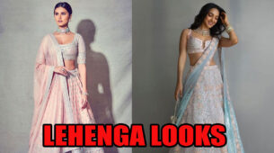 Tara Sutaria In Blush Pink Lehenga Vs Kiara Advani In Blue Pink Pastel Lehenga: Which Diva Won Your Heart?