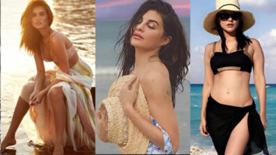 From Tara Sutaria To Jacqueline Fernandez : Hottest sunkissed beach photos for fitness goals