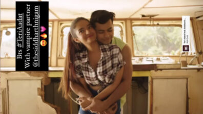 Teri Aadat: Siddharth Nigam gives a cosy romantic hug to Anushka Sen in public, fans can’t handle their chemistry