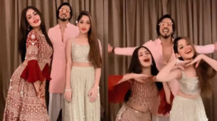 Three Musketeers: Mr. Faisu gets groovy with Jannat Zubair Rahmani and Ritika Badiani in latest viral video, fans love the hook steps