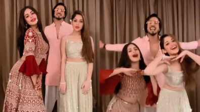 Three Musketeers: Mr. Faisu gets groovy with Jannat Zubair Rahmani and Ritika Badiani in latest viral video, fans love the hook steps