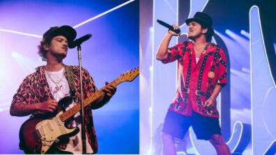 Three Unique Outfits Worn By Bruno Mars During Stage Performances