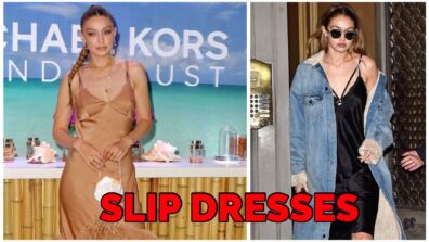 Throwback !! 5 Slip Dressed Looks Of Gigi Hadid In Which She Scores High In Fashion