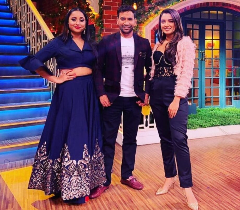 Throwback Looks Of Amrapali Dubey From The Kapil Sharma Set - 0