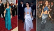 Throwback pictures! Salma Hayek’s stunning looks in a blue outfit
