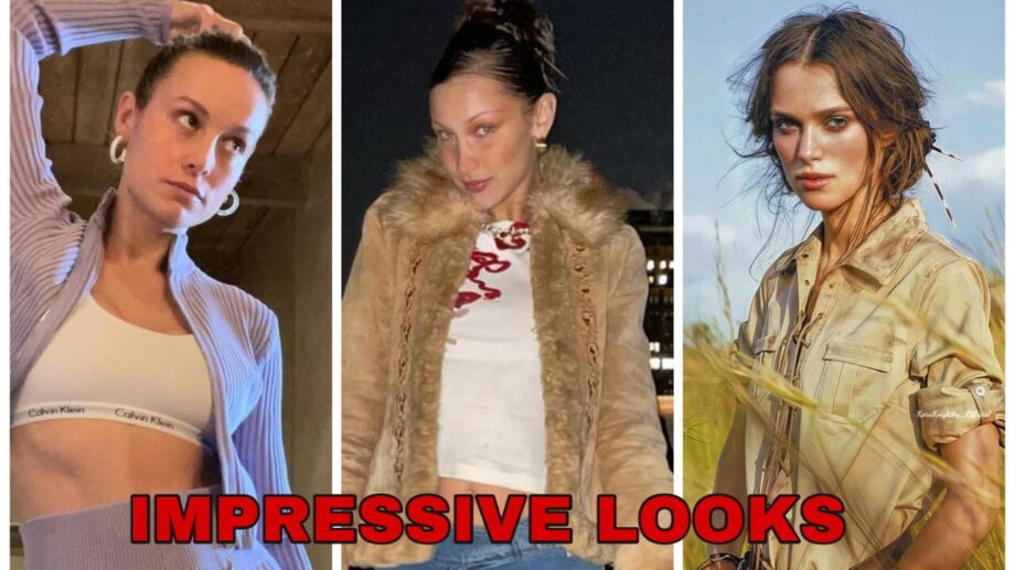 Times When Bella Hadid, Brie Larson And Kiera Knightley Engrossed Us With Their Stupendous Looks 345766