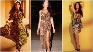 Times When Nora Fatehi Rocked The Animal Print