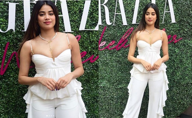 Times When Nora Fatehi To Janhvi Kapoor Pulled Off The White Look Perfectly - 4