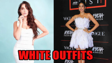 Times When Nora Fatehi To Janhvi Kapoor Pulled Off The White Look Perfectly