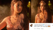 Tip Tip Barsa Pani: Krishna Mukherjee looks smoking hot like Raveena Tandon in latest saree look, Harsh Rajput can’t stop praising