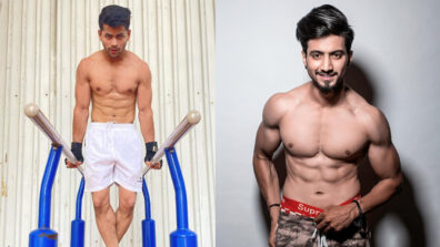 Toned Abs: Siddharth Nigam & Faisal Shaikh go shirtless in stunning pictures, fans feel the heat