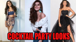 Top 3 Elegant Looks Of Tara Sutaria For Cocktail Party