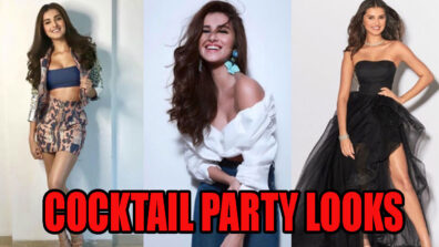 Top 3 Elegant Looks Of Tara Sutaria For Cocktail Party