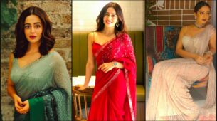Top 3 fabulous saree looks of Neha Pendse for a party night