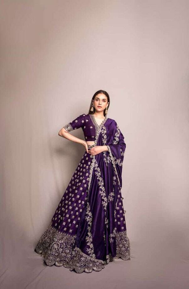 Top 3 Glamorous Looks Of Aditi Rao Hydari In Lehenga For A Magazine - 0