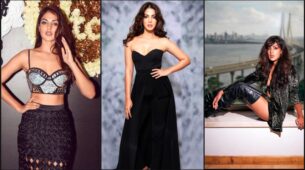 Top 3 Glamorous Looks Of Stunning Rhea Chakraborty In Black Outfits
