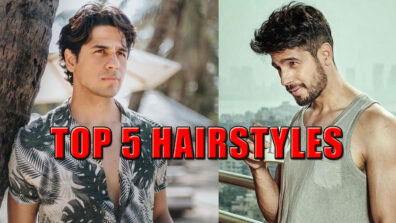 Top 5 Hairstyles Of Sidharth Malhotra You Would Like To Copy