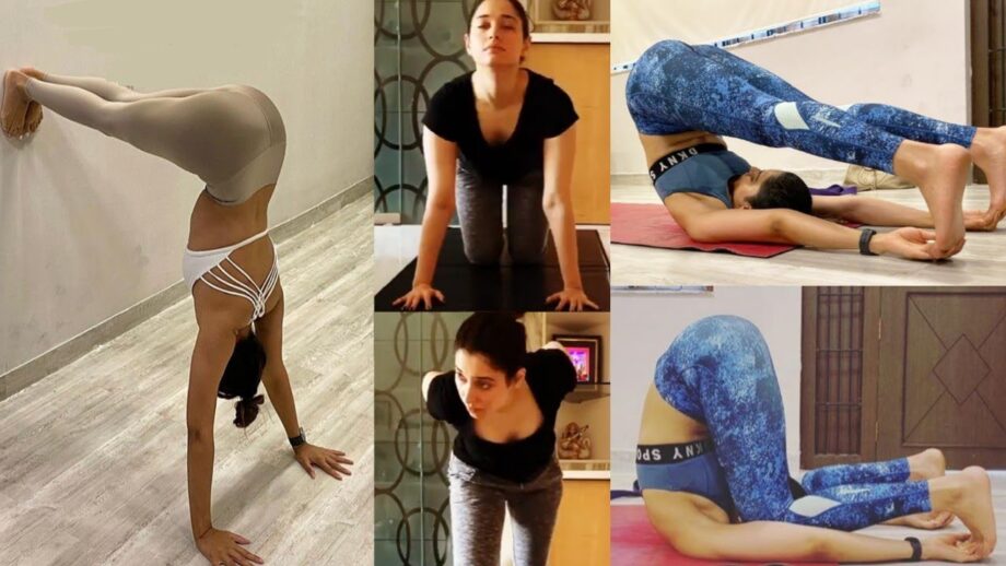 Top 5 Hottest Workout Moments Of Tamannaah Bhatia - 1