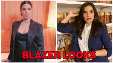 Top blazer looks of gorgeous Hollywood actress: America Ferrera