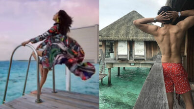 [Travel Diaries] Kasautii Zindagii Kay fame Erica Fernandes and Parth Samthaan share new hot holiday moments from the Maldives, photos go viral on social media