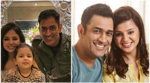 MS Dhoni With Wife Sakshi Looks Pretty Glamorous In Their Recent Post