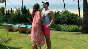 Vacation Love: Sanaya Irani and Mohit Sehgal caught on camera getting romantic at Goa resort, fans hail their chemistry