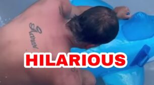 Vacation Romance: Akshay Kumar takes a slide in Twinkle Khanna’s ‘fishy’, fans go ROFL seeing viral video