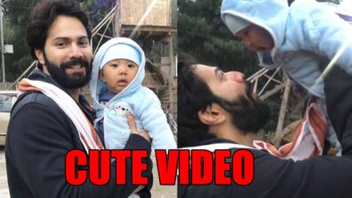 Varun Dhawan shares a cute video with a baby, fans love it