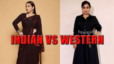 Vidya Balan Rocks Western Outfits Vs Indian Outfits Like A Pro, Vote Now