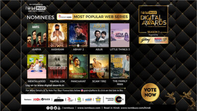 Vote Now:Most Popular Web Series? Scam 1992 The Harshad Mehta Story, Aarya, Abhay 2, The Little Things Season 3, Paatal Lok, Panchayat, Asur: Welcome To Your Dark Side, The Family Man, Aashram, Mentalhood