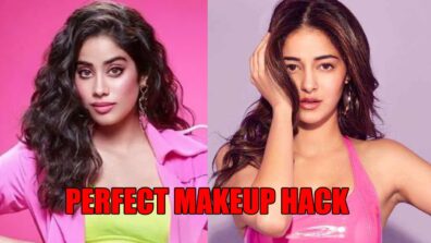 Want The Perfect Makeup Hack Like Janhvi Kapoor & Ananya Panday? Check Out These Pics