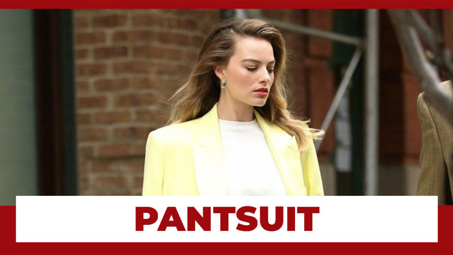 Want To Flaunt In Pantsuit Outfits? Take Some Inspiration From Glamorous Diva Margot Robbie 344479