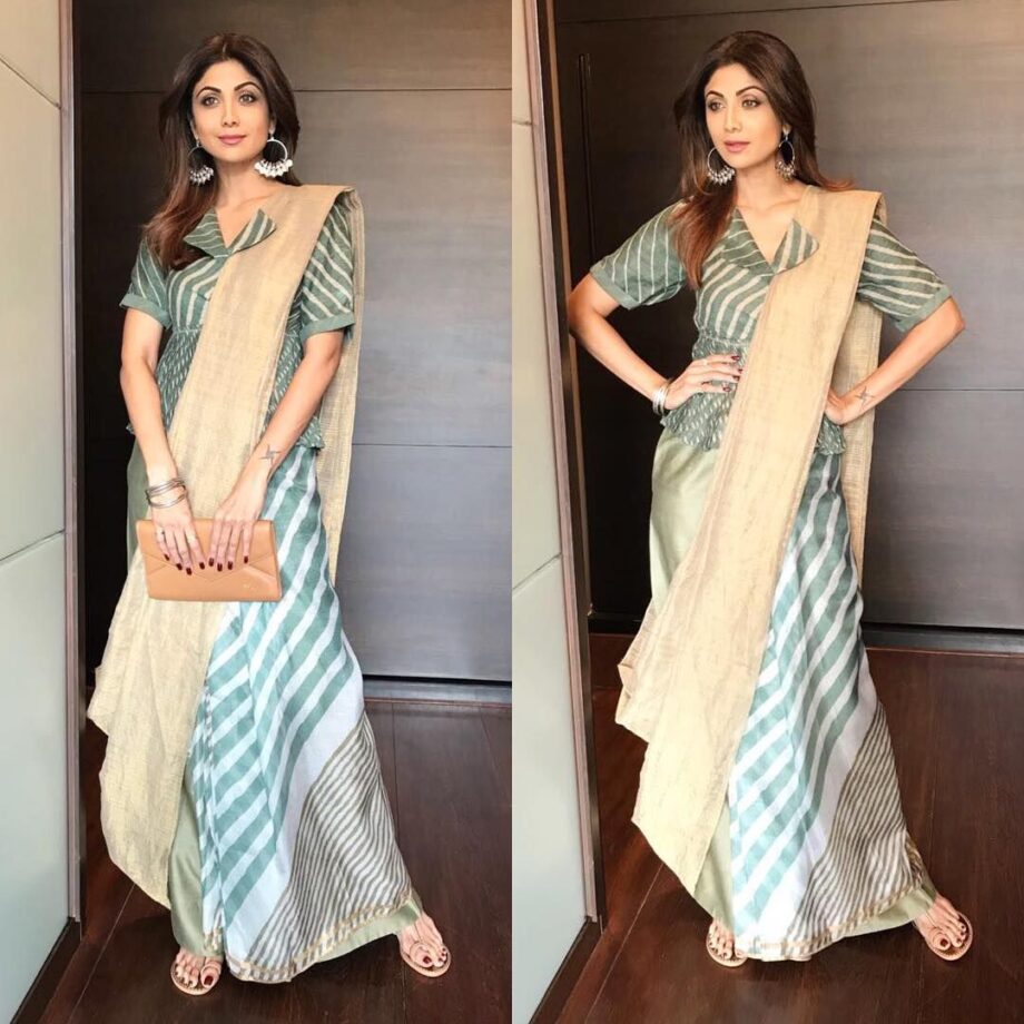 Want To Style Your Saree Blouses? Upgrade Your Fashion Level By Taking Cues From Shilpa Shetty’s Blouse Styles - 0