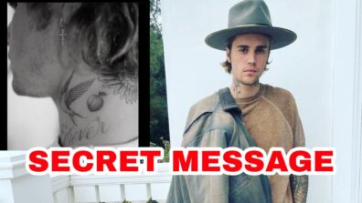 What is the secret hidden message behind in Justin Bieber’s neck tattoo? Find out